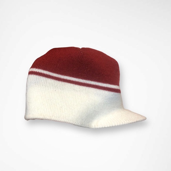 Vintage University Of Alabama Billed Knit Beanie Hat - Picture 2 of 7